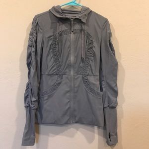 LuluLemon gray dance studio jacket